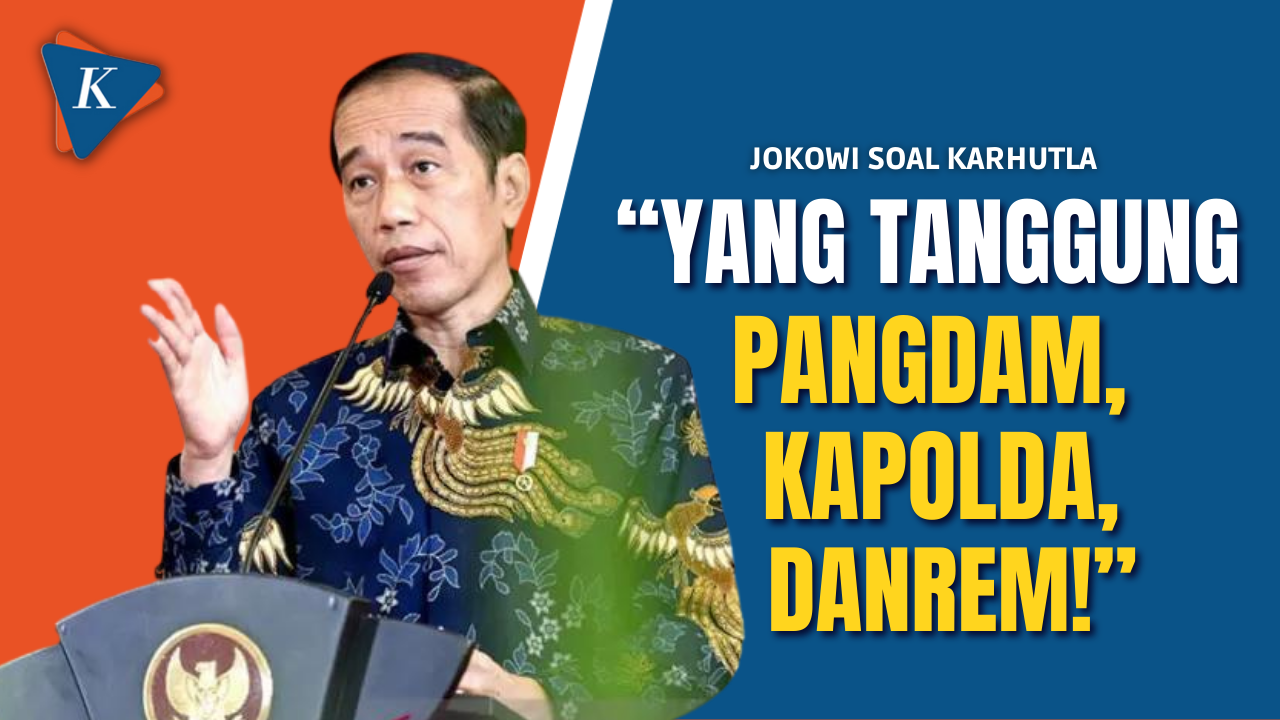 Jokowi Bakal Sanksi Kapolda hingga Danrem yang Gagal Tangani Karhutla