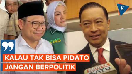 Respons Cak Imin soal TKN Sebut Tom Lembong Hanya Pandai Pidato