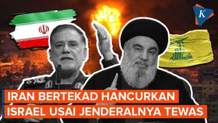 Iran Bersumpah Akan Hancurkan Israel Usai Jenderalnya Terbunuh Bersama Hassan Nasrallah