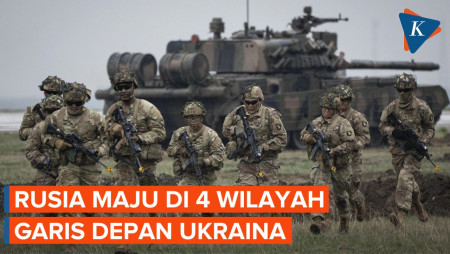 Bertempur Sengit, Rusia Maju di 4 Wilayah Garis Depan Ukraina…