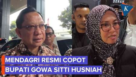 Tito Karnavian Copot Bupati Gowa Sitti Husniah