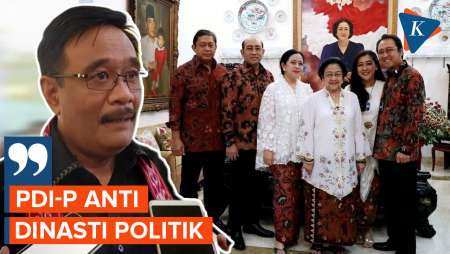 Djarot Tegaskan PDI-P Anti-Dinasti Politik, Megawati-Puan Berkarier dari Bawah