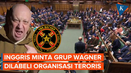 Parlemen Inggris Minta Grup Wagner Dilabeli Teroris