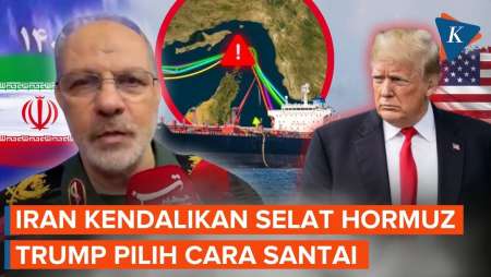 IRGC Sebut Iran Pegang Kendali Selat Hormuz, Trump: Kenyataan Mereka Tidak Punya Uang