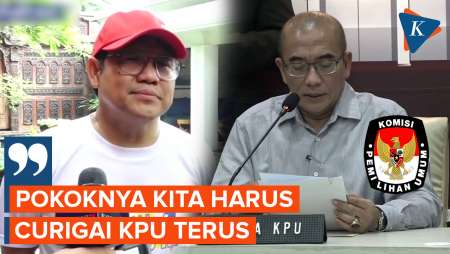 Cak Imin Sebut KPU Harus Dicurigai Terkait Mundurnya Jadwal Rekapitulasi