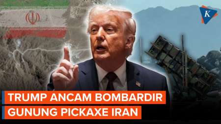 Trump Isyaratkan Bom Situs Nuklir Bawah Tanah Iran