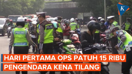 15.000 Pengendara Kena Tilang di Hari Pertama Operasi Patuh Jaya 2023
