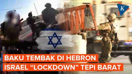 Detik-detik Baku Tembak Israel-Kelompok Palestina Di Tepi Barat