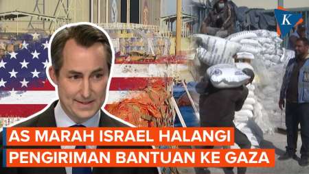 AS Murka Israel Cegah Pengiriman Bantuan Tepung untuk Warga Kelaparan di Gaza