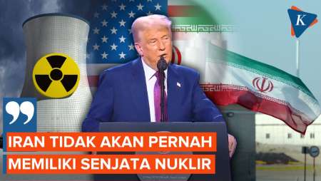 Trump Kembali Tegaskan Iran Tak Boleh Miliki Senjata Nuklir