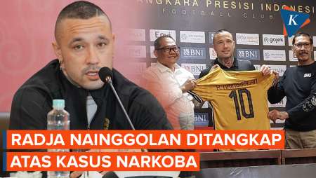 Radja Nainggolan Ditangkap atas Dugaan Kokain dari Amerierlibat Penyelundupan Kokain