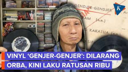 Dulu Dilarang Orde Baru, Vinyl "Genjer-Genjer" Kini Diburu Kolektor Di Blok M