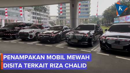 Penampakan Alphard, Mini Cooper, dan Mercy Disegel Kejagung Terkait Kasus Riza Chalid