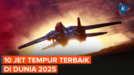 10 Jet Tempur Terbaik di Dunia 2025, Ada yang Harganya Rp 2 Triliun!