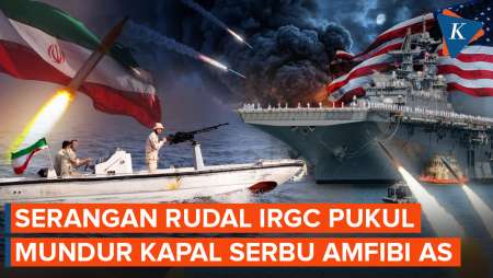IRGC Klaim Pukul Mundur Kapal Serbu Amfibi AS