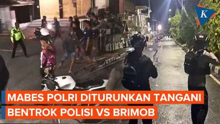 Bentrok Polisi Vs Brimob di Tual: Situasi Mulai Kondusif, Mabes Polri Dikerahkan