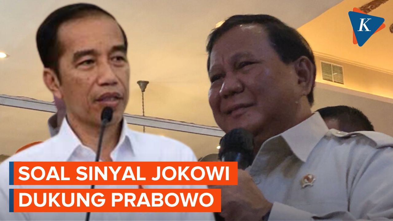 Prabowo Menghindar Saat Ditanya soal Dukungan Jokowi di Pilpres 2024