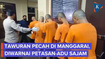 Tawuran di Manggarai Jaksel Pakai Petasan-Senjata Tajam, 5 Pelaku Ditangkap Polisi