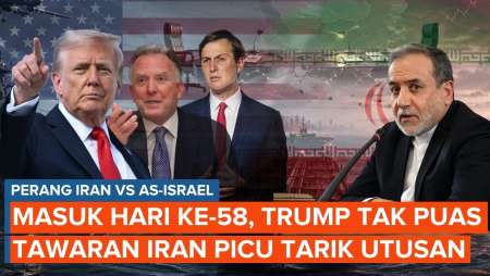Hari Ke-58 Perang AS-Israel Vs Iran: Trump Batalkan Perjalanan Utusan Ke Pakistan, Negosiasi Mandek