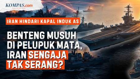 Kenapa Iran Hindari Serang Kapal Induk AS?