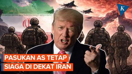 Trump Pastikan Pasukan AS Tetap Siaga Di Dekat Iran, Gencatan Senjata Kian Rapuh