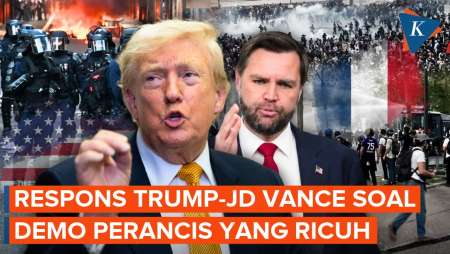 Trump Ejek Demo Perancis Yang Berujung Ricuh, Macron Respons Aksi Vandalisme