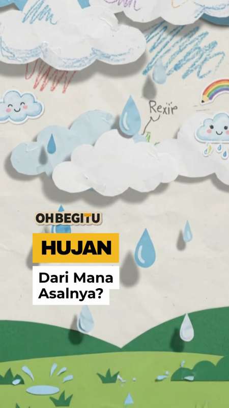 Dari Mana Air Hujan Berasal?