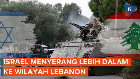 Israel Serang Lebih Dalam ke Lebanon, Pertama sejak Gencatan Senjata