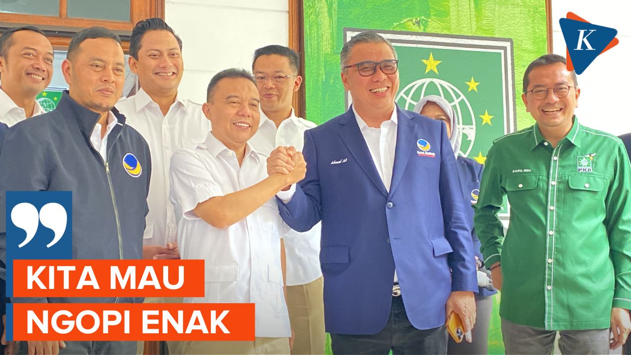 Jadi Tamu Parpol Pertama, Nasdem Sambangi Sekber Gerindra-PKB