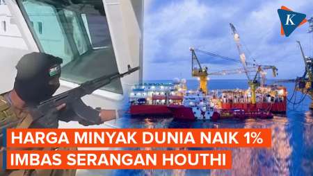 Harga Minyak Dunia Melambung Usai Serangan Houthi di Laut Merah