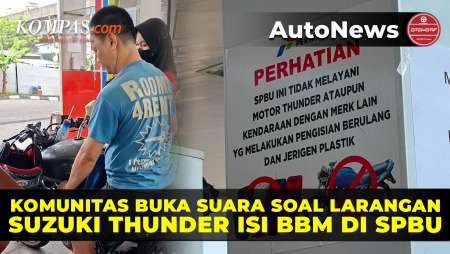 Suzuki Thunder Dilarang Isi BBM Di SPBU, Komunitas Buka Suara