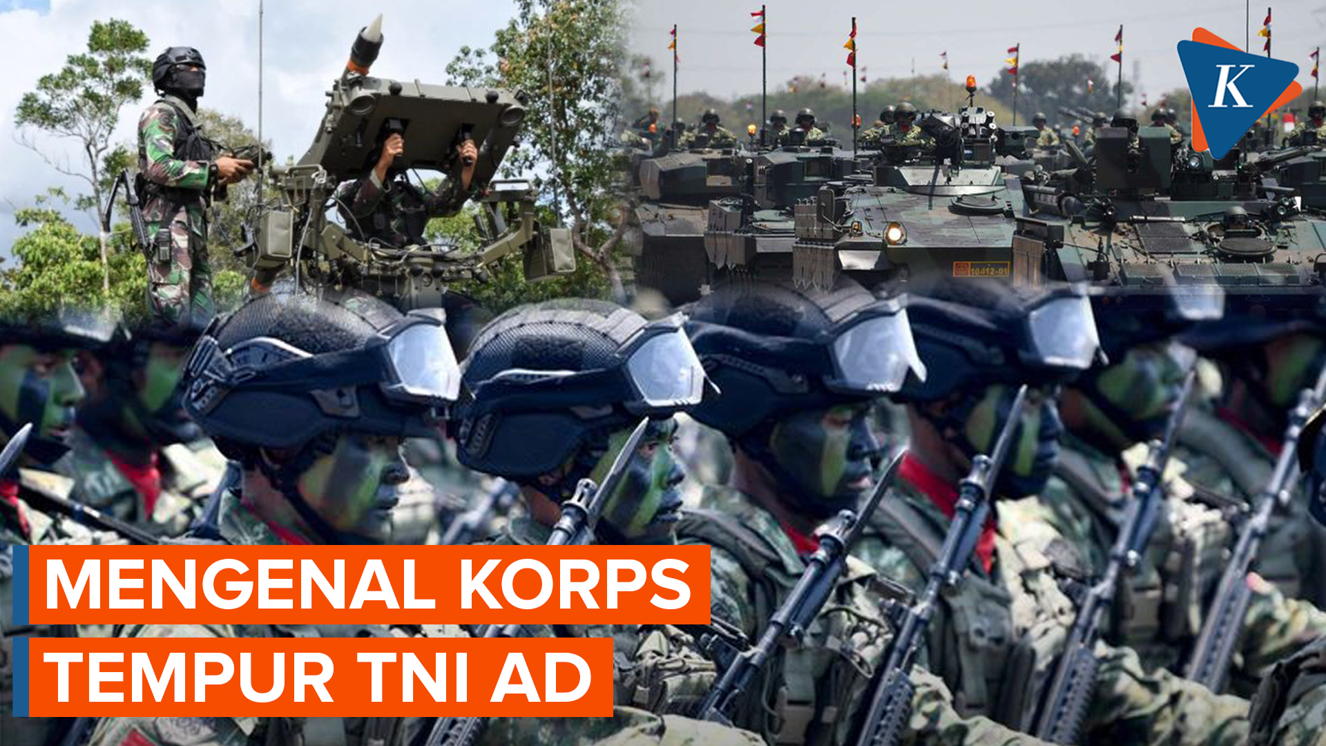 Mengenal Korps Tempur TNI AD Infanteri, Kavaleri, dan Artileri