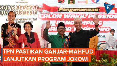 TPN Tegaskan Ganjar-Mahfud Bawa Narasi Keberlanjutan Program Jokowi