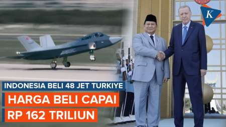 Prabowo Beli 48 Jet Tempur Turkiye Rp 167 Triliun, Erdogan Sebut RI Negara Sahabat