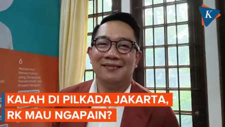 RK Ditawari Mengajar di Luar Negeri Usai Kalah Pilkada Jakarta