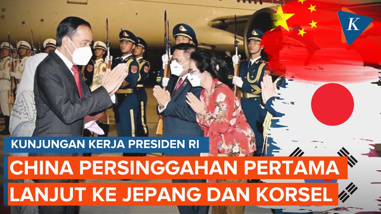 Jokowi Mendarat di China, Tur Asia Dimulai