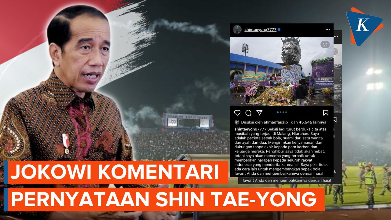 Shin Tae-yong Bakal Mundur, Ini Reaksi Jokowi