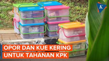 Tahanan KPK Dapat Kiriman Opor Ayam dan Kue Kering Saat Natal