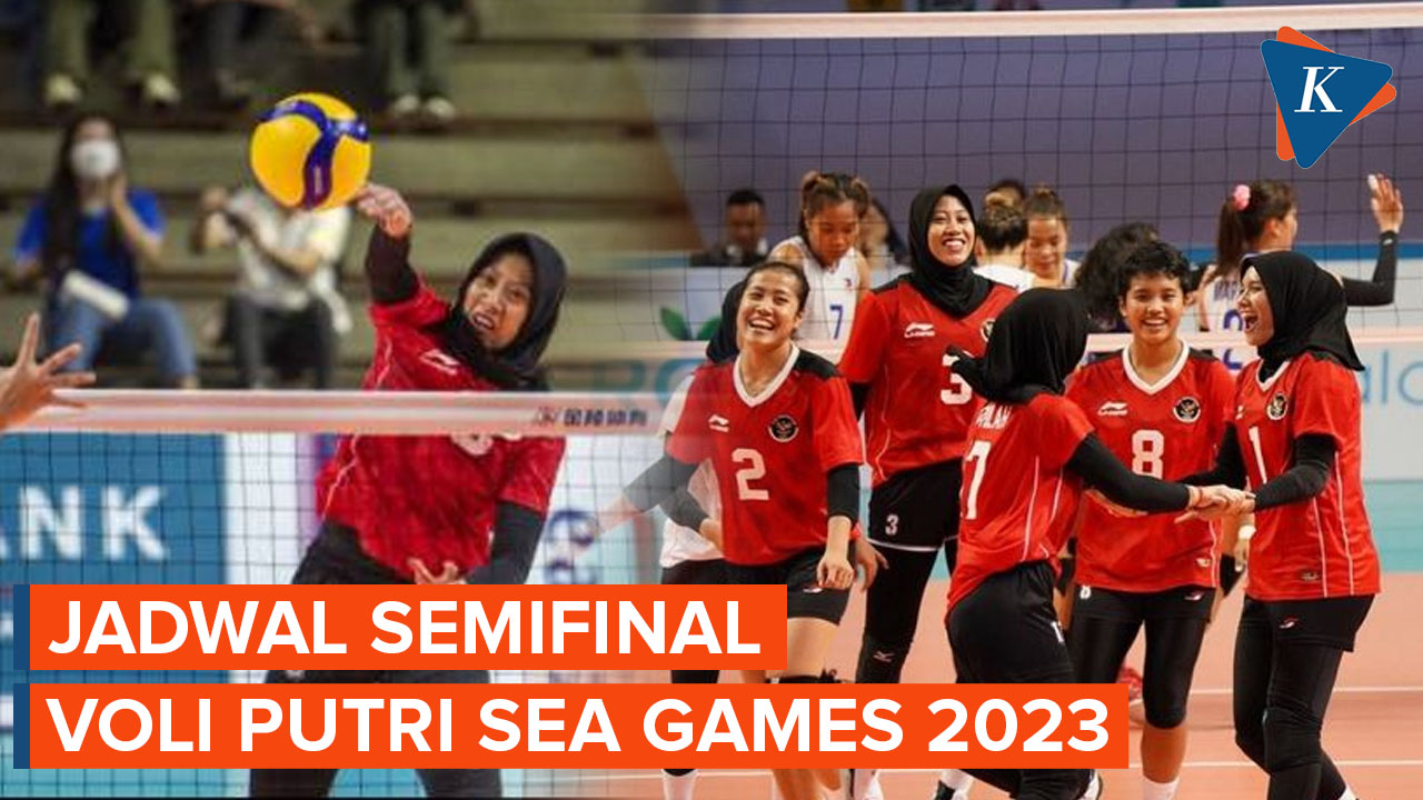 Jadwal Siaran Langsung Semifinal Voli Putri SEA Games 2023, Indonesia vs Vietnam