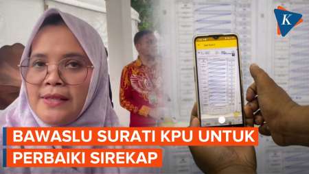 Bawaslu Surati KPU agar Segera Benahi Data Sirekap