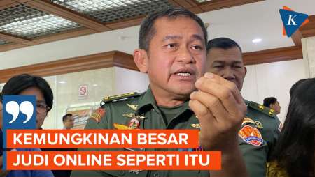 Prajurit TNI AD Bunuh Diri di Bogor, KSAD Maruli Duga Terkait Judi Online