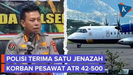Polisi Terima Jenazah Perempuan Korban Pesawat ATR 42-500, Kini Masih Proses Identifikasi