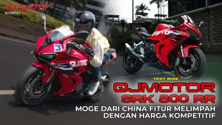 QJMotor SRK 800 RR | Resep Komponen Branded Dan Harga Yang Rasional | TEST RIDE