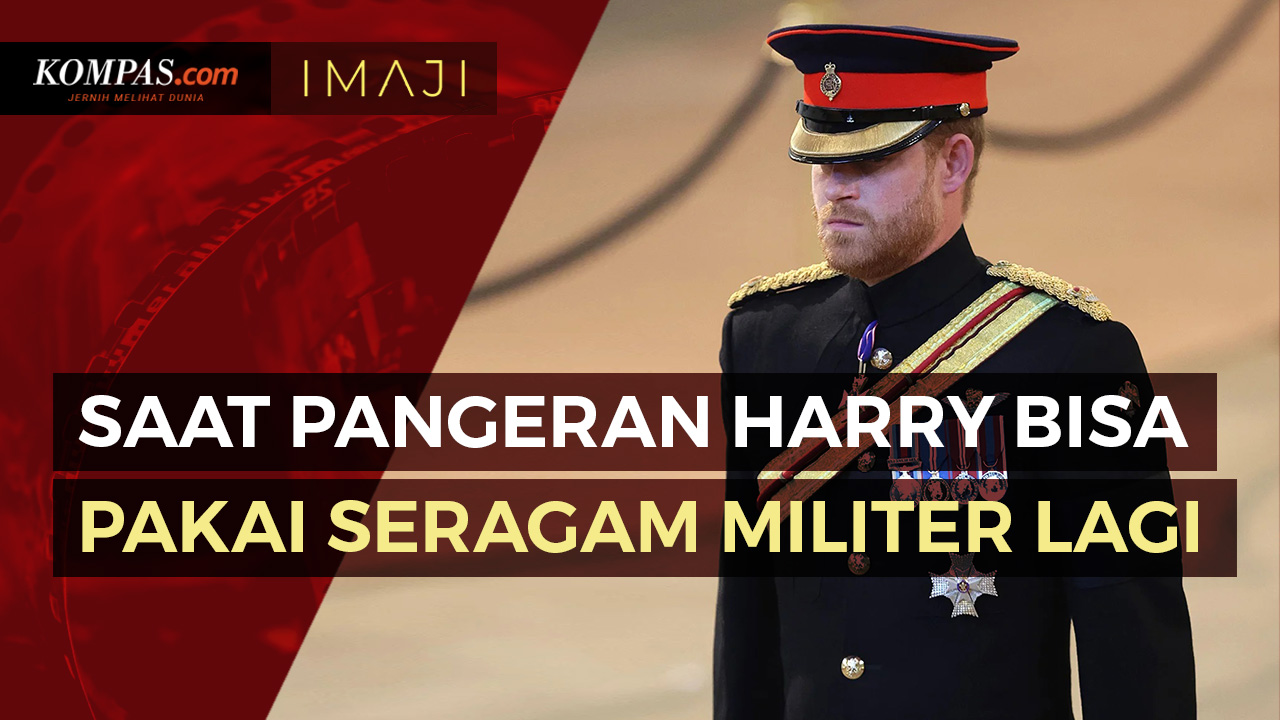 Pangeran Harry Diperbolehkan Pakai Seragam Militer Saat Jaga Peti Ratu Elizabeth II