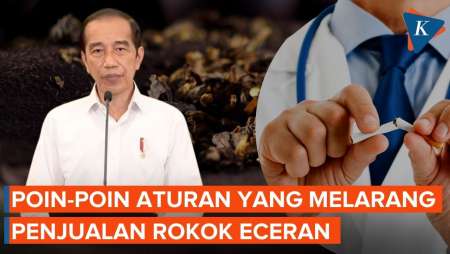 Poin-poin PP Baru yang Diteken Jokowi, Atur soal Rokok Eceran, Aborsi, dan Dokter Asing