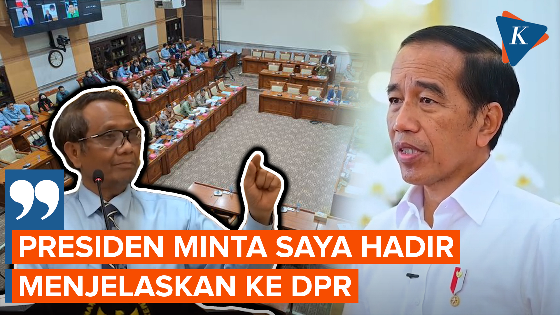 Saat Jokowi Beri Perintah ke Mahfud MD soal Transaksi Janggal di Kemenkeu