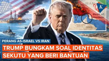 Trump Klaim Bantuan "Sedang Dalam Perjalanan" Ke Selat Hormuz, Tapi Identitasnya Dirahasiakan
