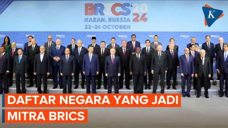 Termasuk Indonesia, Ini Daftar 13 Negara yang Resmi Jadi Mitra BRICS