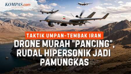 Taktik Kamuflase Iran: Drone Murah "Kuras" Peluru Pertahanan AS, Rudal Hipersonik Jadi Senjata Utama