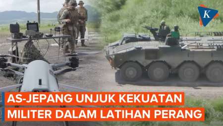 Siap Tempur! Jepang-AS Kerahkan Drone Dan Tank Dalam Latihan Gabungan